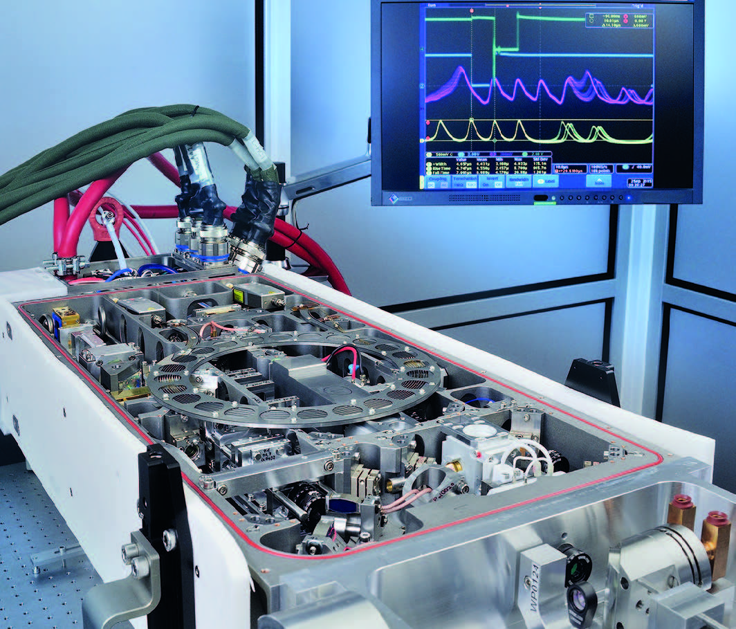 Gepulster Single Frequency LIDAR-Laser für den Hubschraubereinsatz.