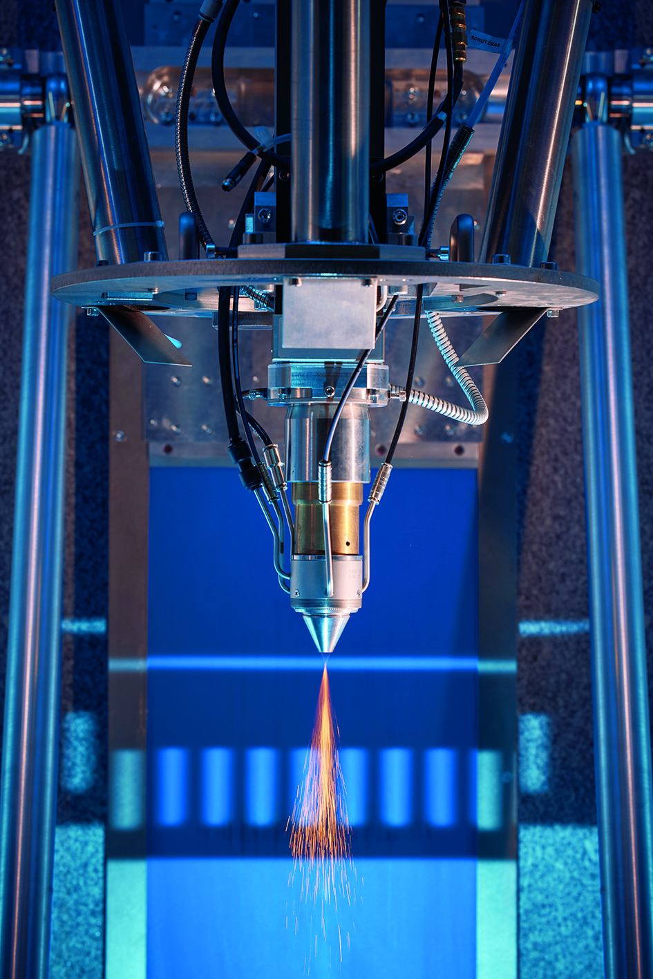 Robust, reliable and controlled: In the EU project ENLIGHTEN, Fraunhofer ILT is developing a reliable laser deposition process that monitors the entire process, detects and rectifies anomalies and thus ensures consistently high component quality.