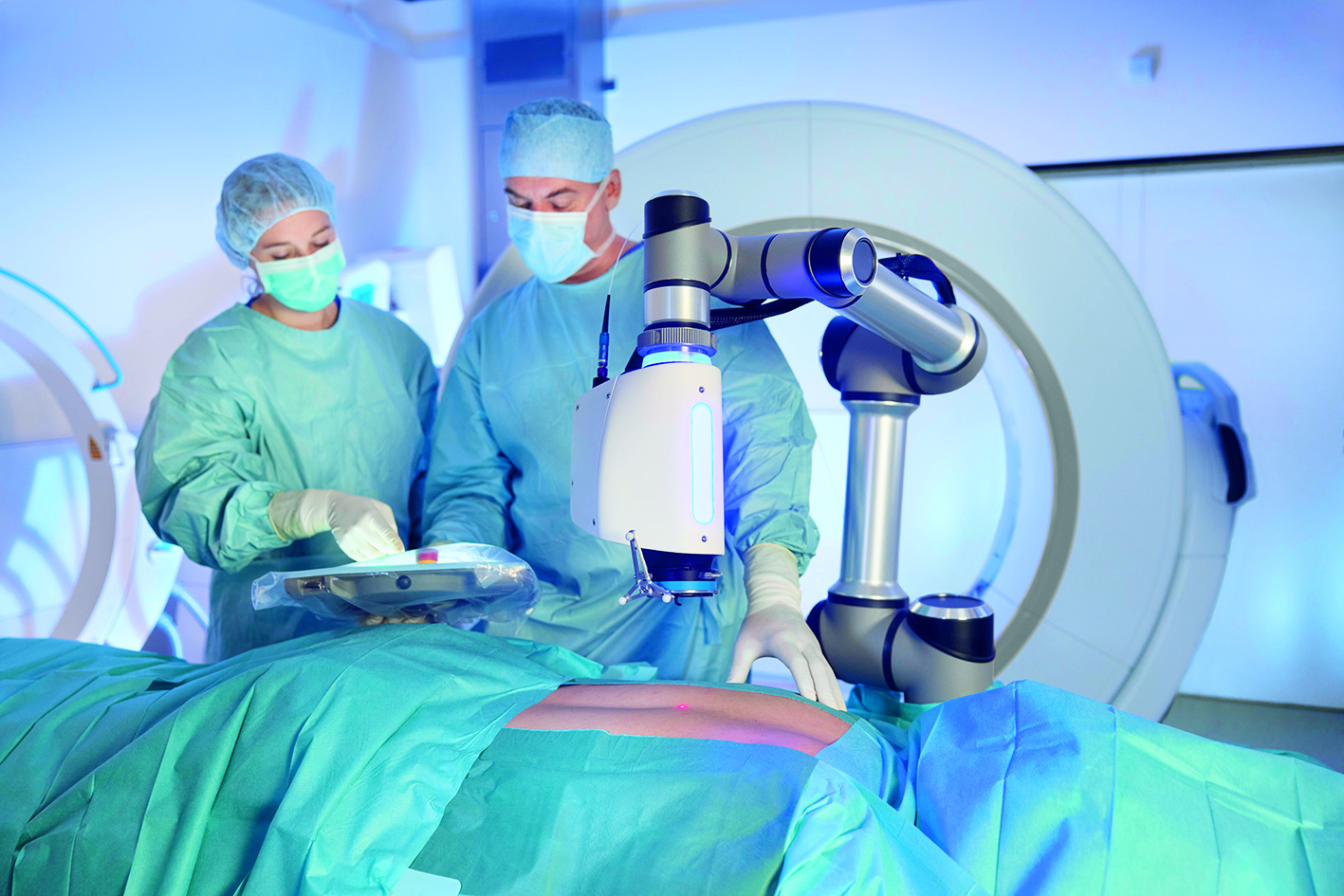 High-precision laser operations could also make surgical procedures on the spine near risk structures such as the spinal cord safer and reduce the risk of injury to the patients concerned. 